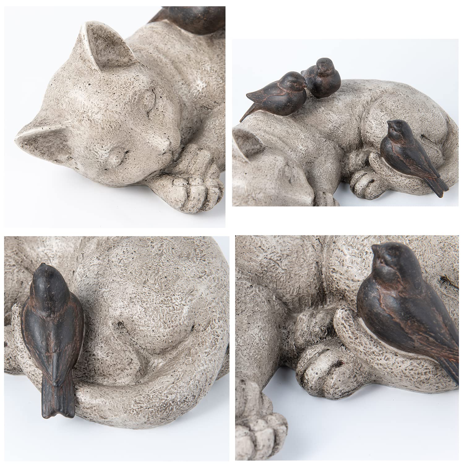 LC LCdecohome resin fur texture closeup demonstrating lifelike detail and craftsmanship