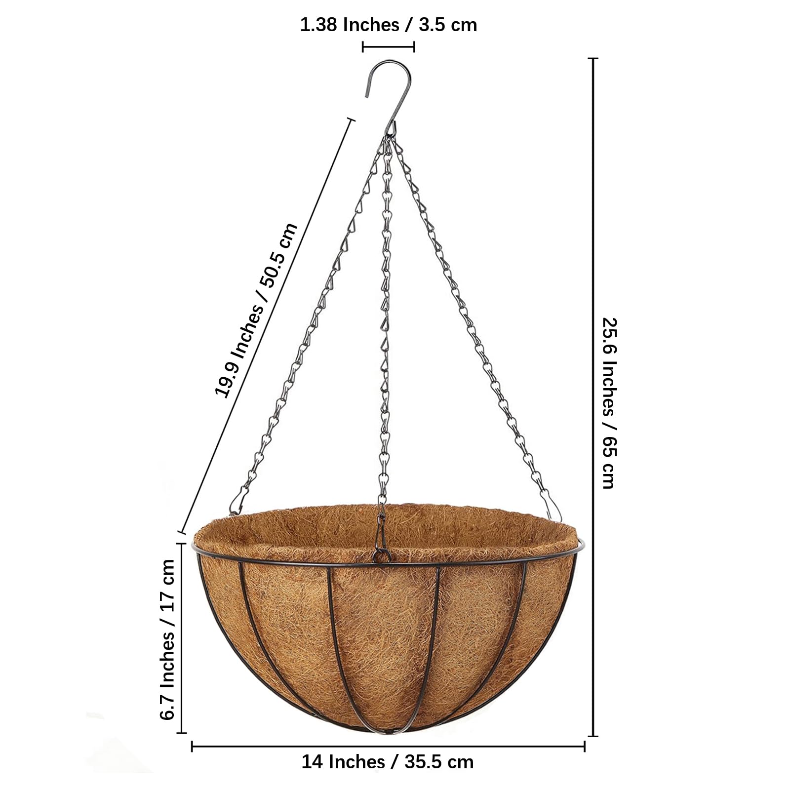 LCHUANG detail of chain and hook illustrating rust-resistant hanging strength