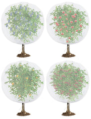 LCHUANG front view of four-pack netting package showing product count and size benefits