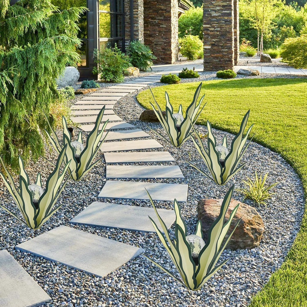 LCJECV agave side silhouette at sunset emphasizing sculptural shadow-play benefit