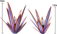 LCJECV close-up of agave leaf edges highlighting durable metal texture