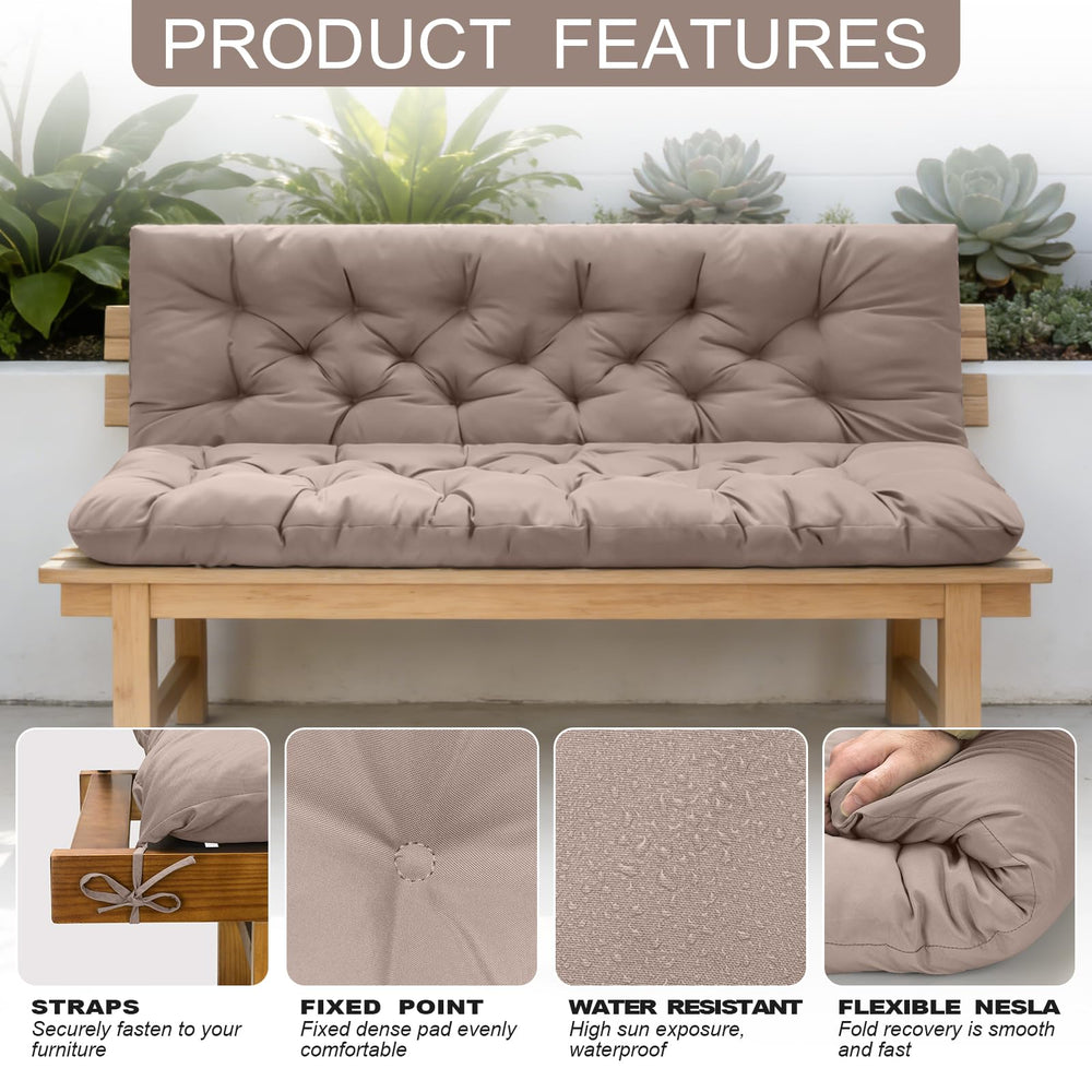 LCYY.TG tied cushion attachment detail securing cushions to bench