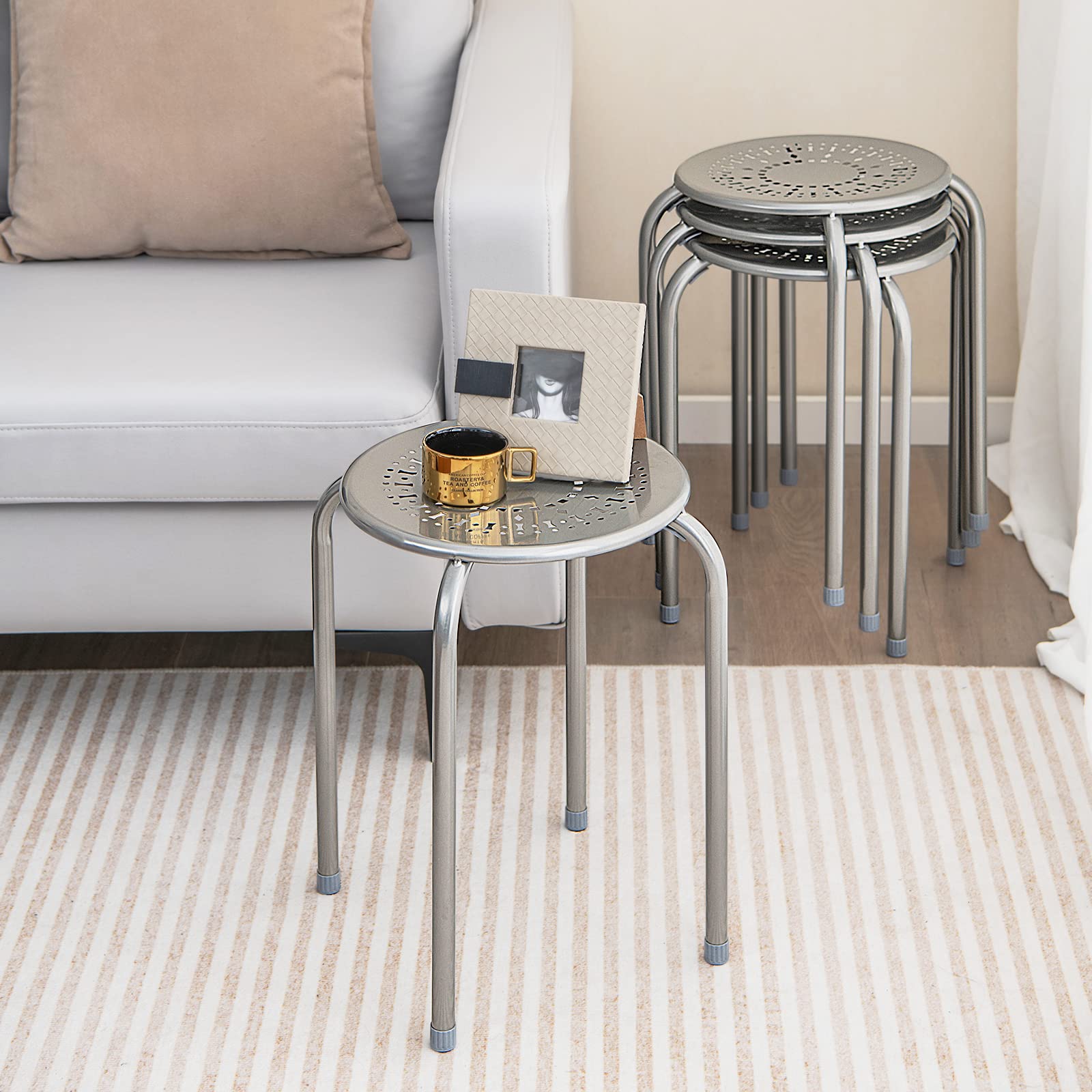 LDAILY side profile showing stool height and scale for room planning