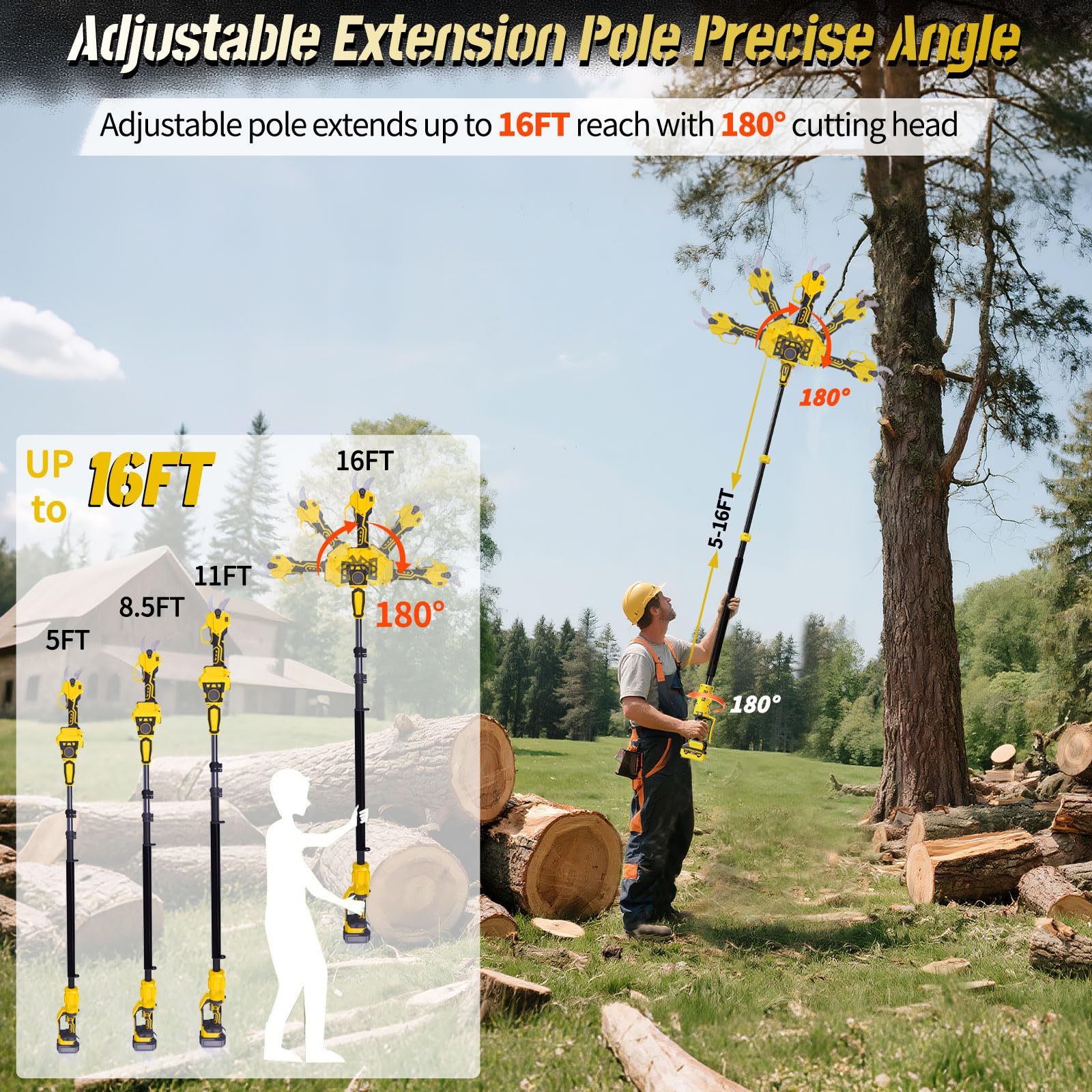 LDDEFOA SK5 blade detail demonstrating sharp cutting edge for clean branch cuts