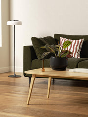 LE TAUCI close-up of wax finish highlighting durable, easy-care ceramic surface
