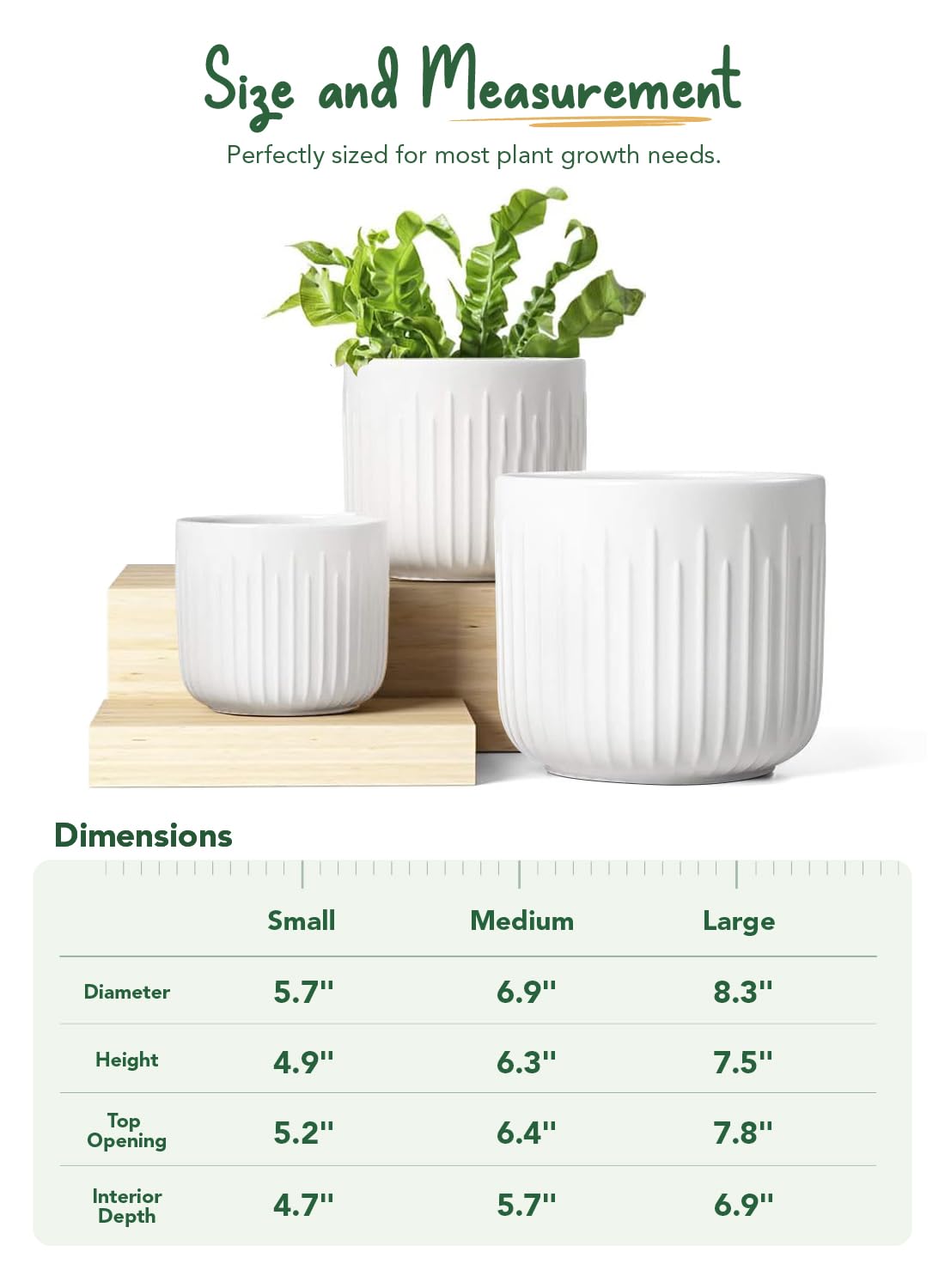 LE TAUCI drainage hole with silicone plug and mesh for adjustable watering control