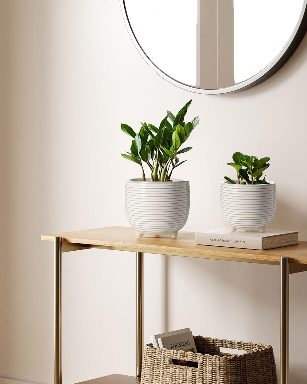 LE TAUCI footed base profile showing elevated design and improved air circulation