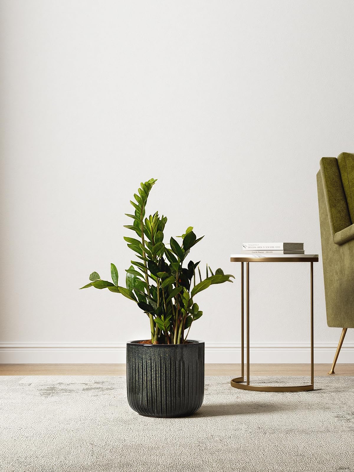 LE TAUCI planters on windowsill with plants for light and styling benefits