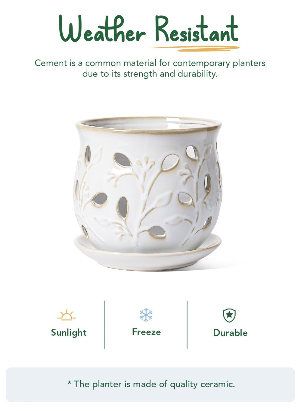 LE TAUCI glazed ceramic texture close-up showing durable finish that resists stains