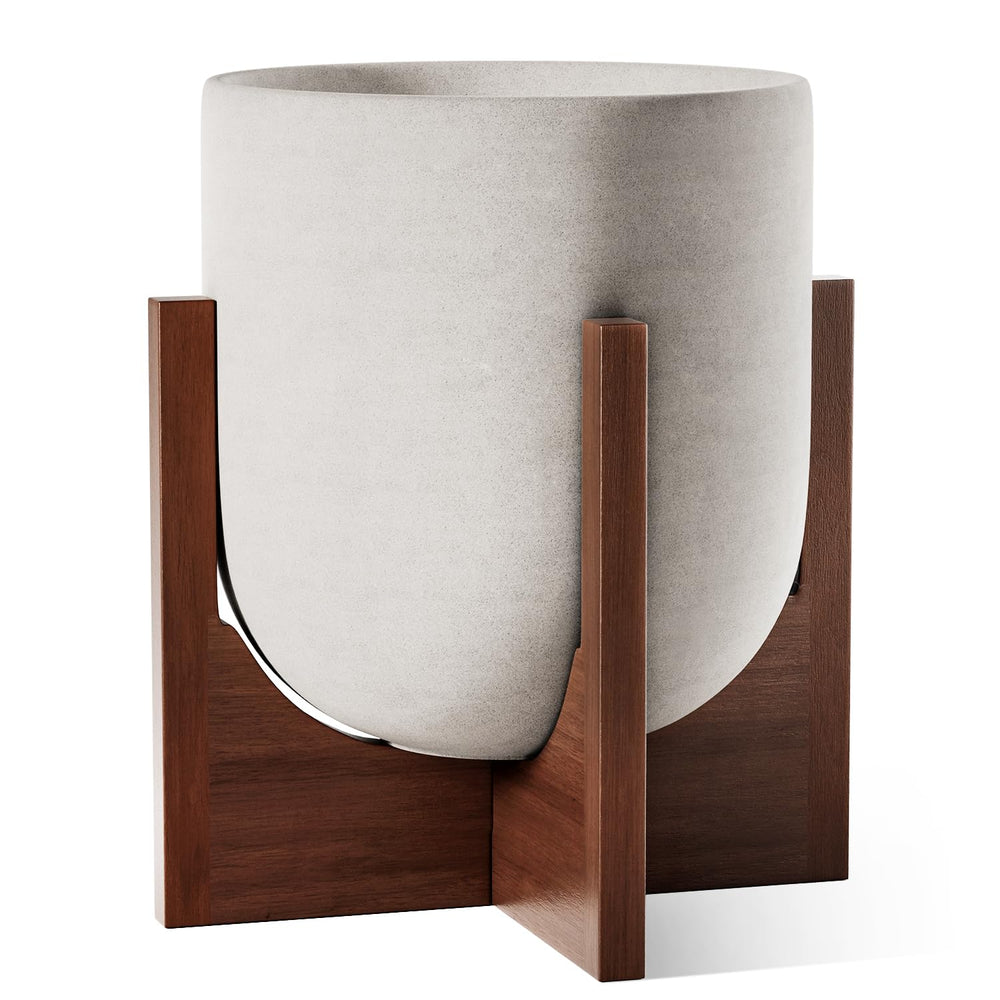LE TAUCI front packaging showing complete planter set and stand for easy setup