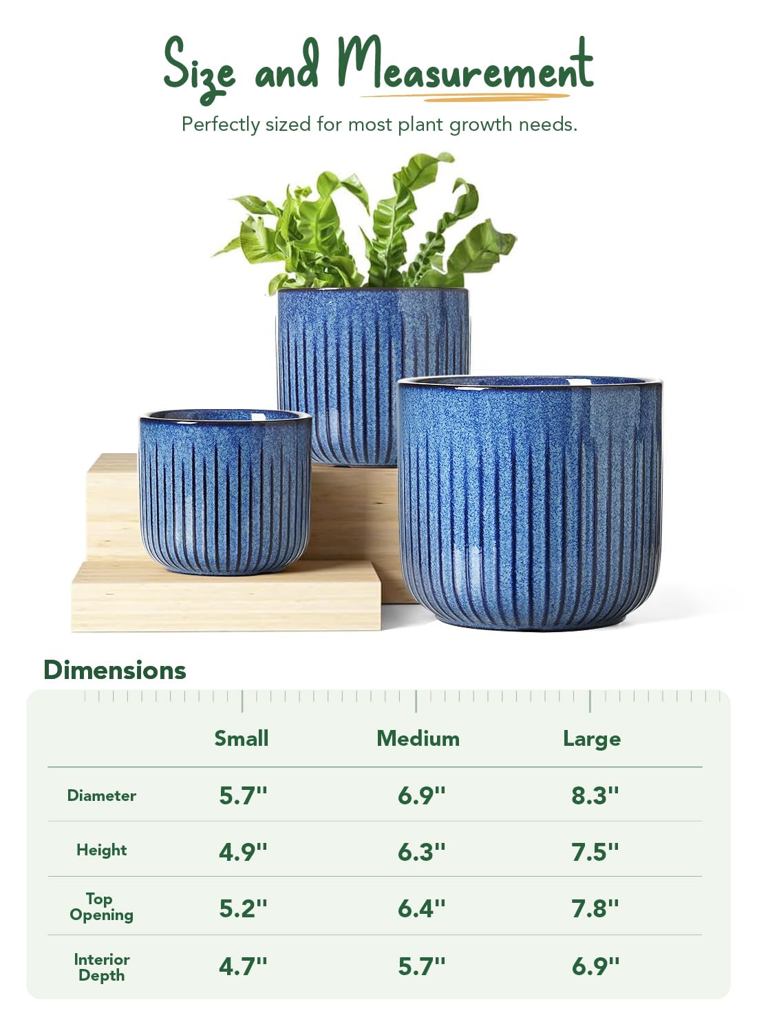 LE TAUCI three pots side-by-side to show scale and complementary sizes