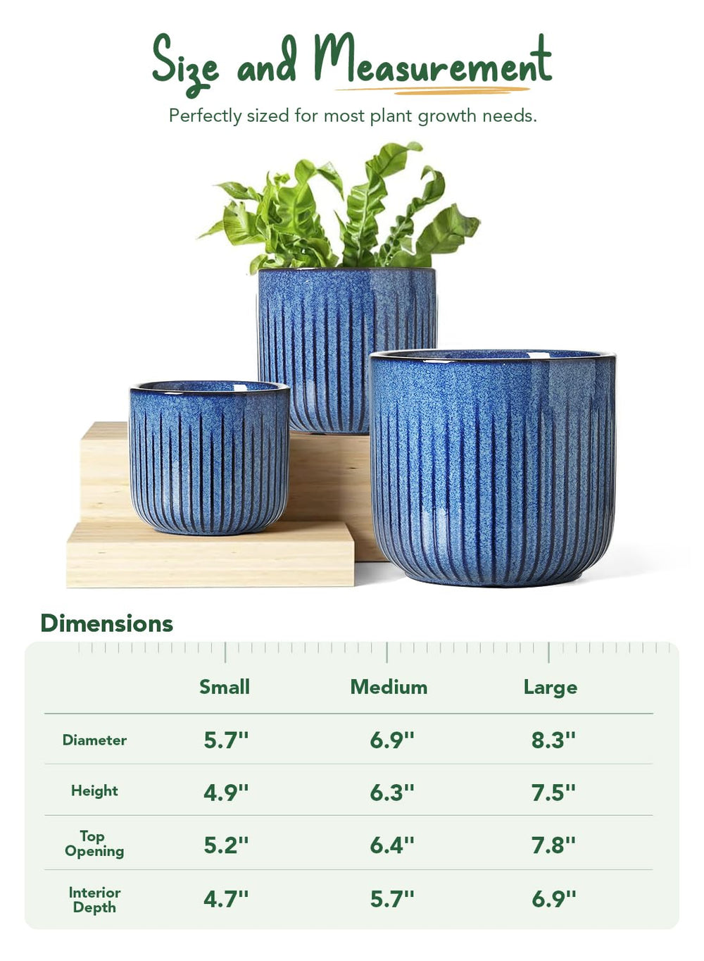 LE TAUCI three pots side-by-side to show scale and complementary sizes