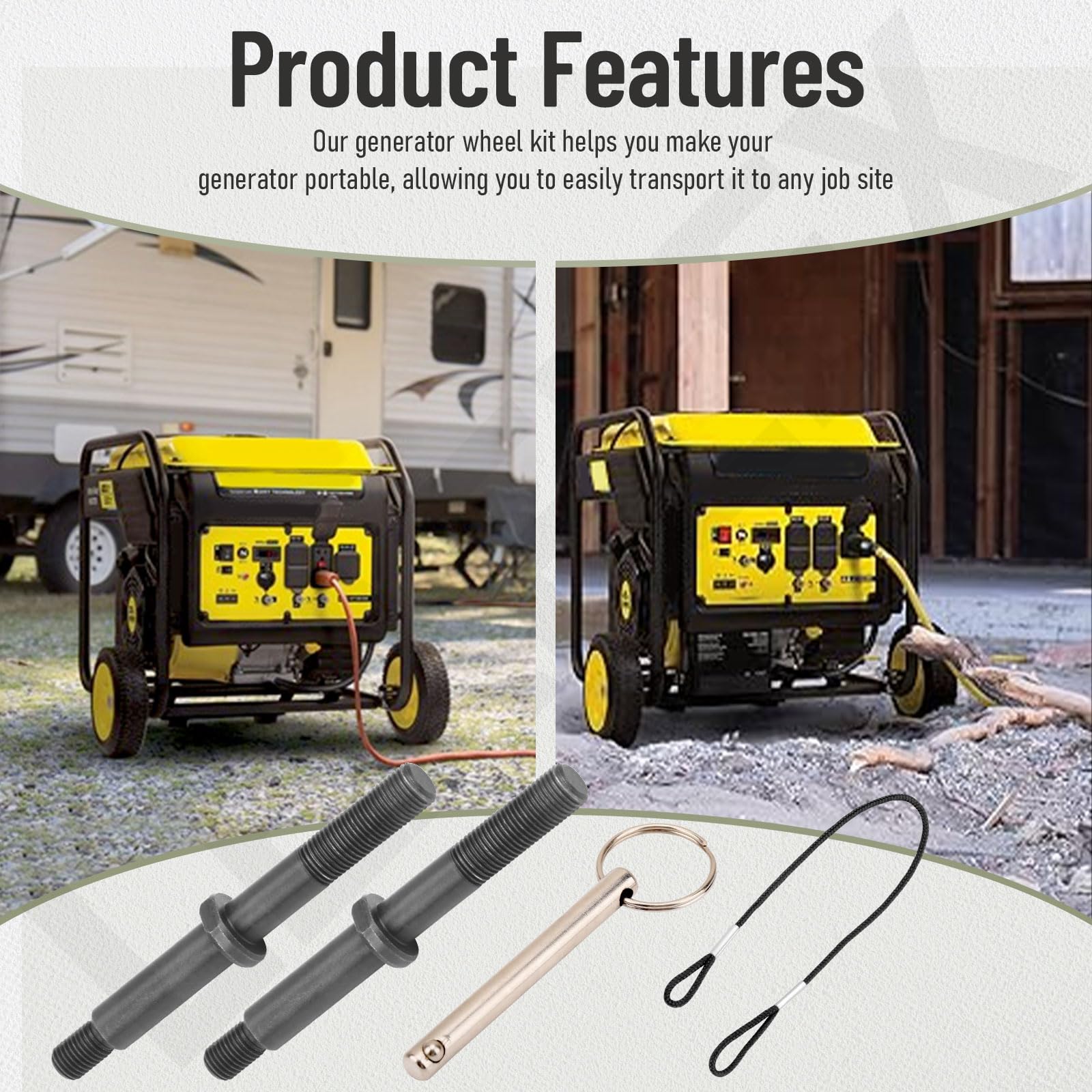 LEAFLEX adjustable handle engaged showing easy maneuvering