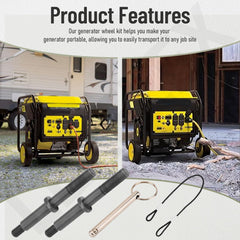 LEAFLEX adjustable handle engaged showing easy maneuvering