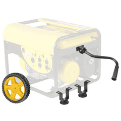 LEAFLEX front view on Predator generator showing portability benefits