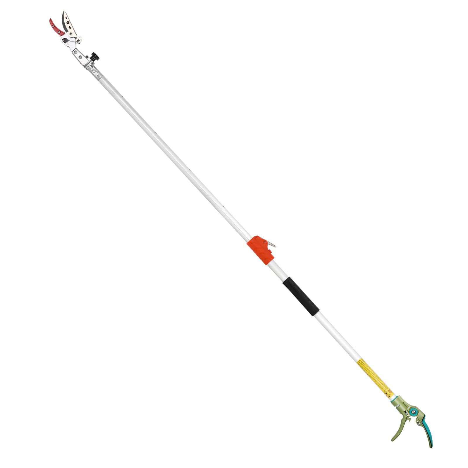 LeafLux front view showing full pruner and benefits of portability