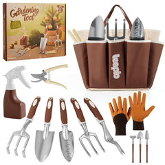 Leapio front view showing full tool set and bag, quick gift-ready kit benefit