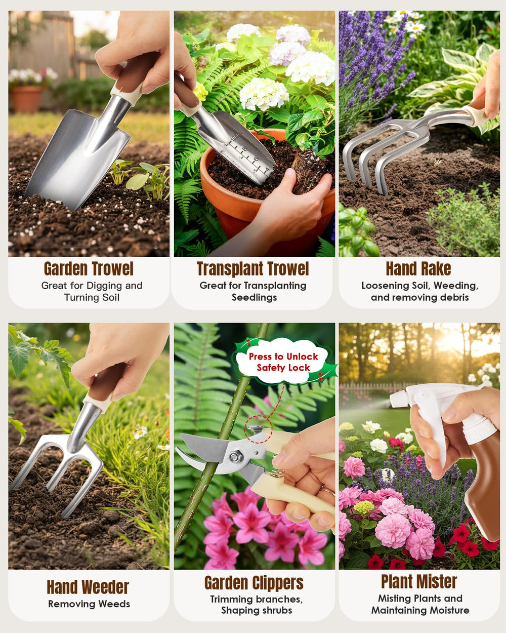 Leapio non-slip rubber handle detail, ergonomic comfort and reduced fatigue benefit