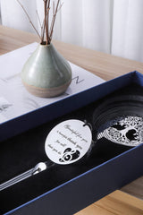 LEAVORES spinner rotating in breeze demonstrating motion and charm
