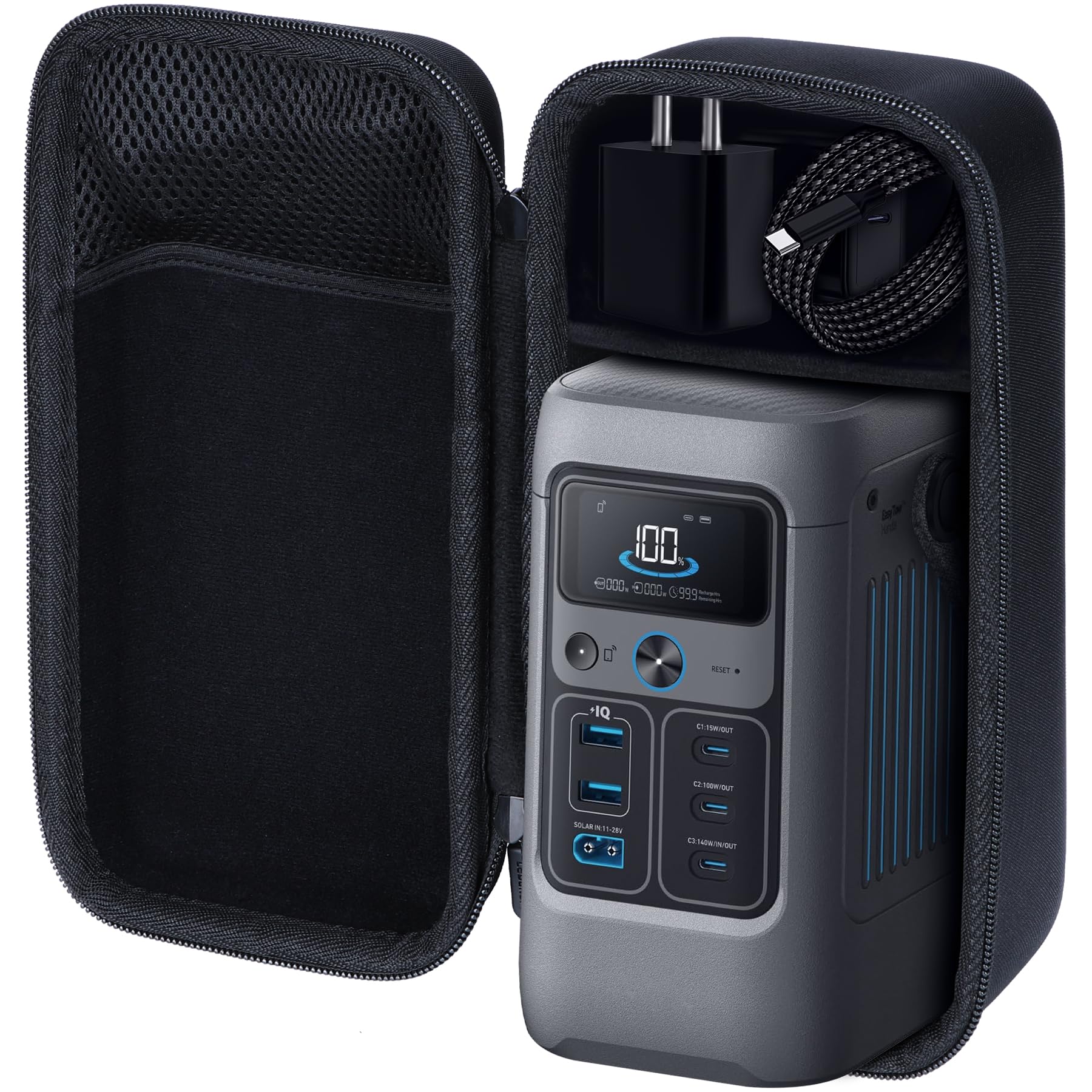 Lebakort case front exterior view showing durable protection and portability