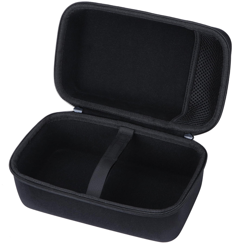 Lebakort interior lining and mesh pocket organizing cables and accessories