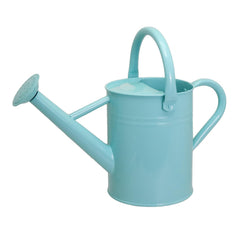 Lechloris mint watering can front view showing durable finish and easy grip