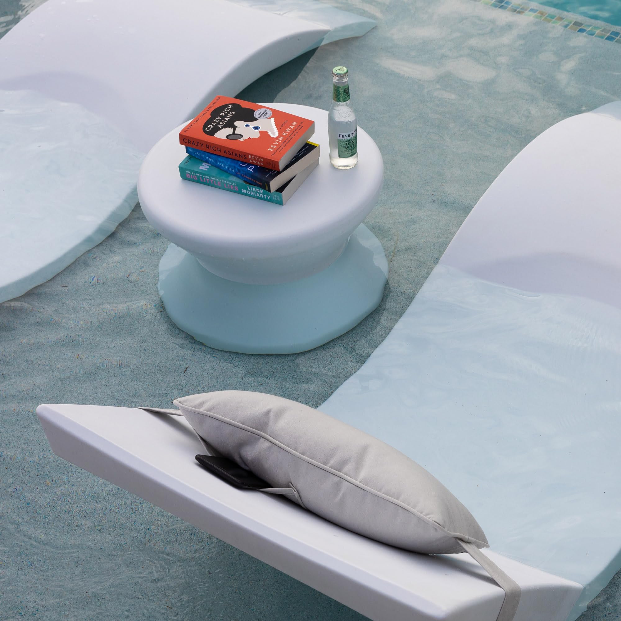 Ledge Lounger closeup of UV20 resin texture, shows durable fade-resistant finish