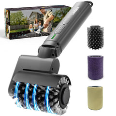 Leebein front view showing cordless brush and ergonomic handle for easy cleaning