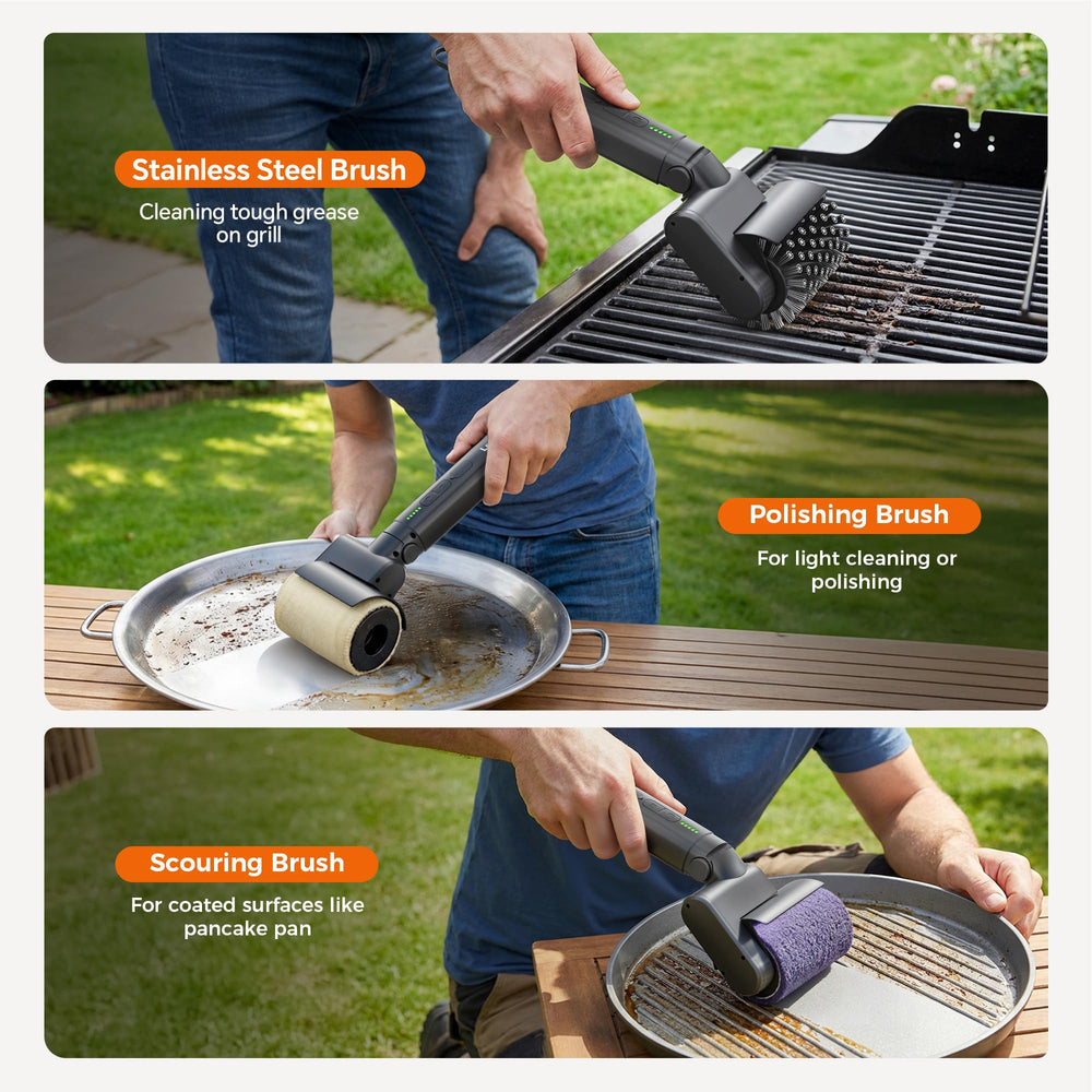 Leebein held in hand for scale illustrating compact cordless convenience