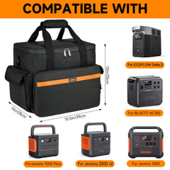 LEFOR·Z open top mesh pocket with cables for fast access