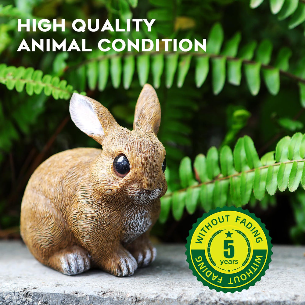 LEGIFO single bunny on porch step improving curb appeal