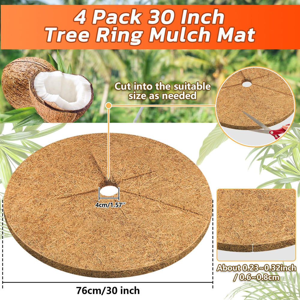Legigo close-up of coconut fiber texture showing durable moisture retention
