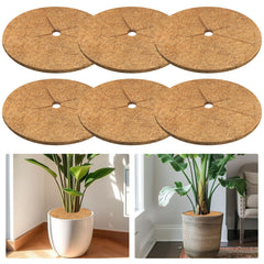 Legigo front packaging showing six 18-inch mulch rings and benefits