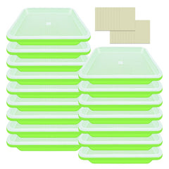Legigo front view showing 16-pack sprouter trays and accessories for versatile indoor growing