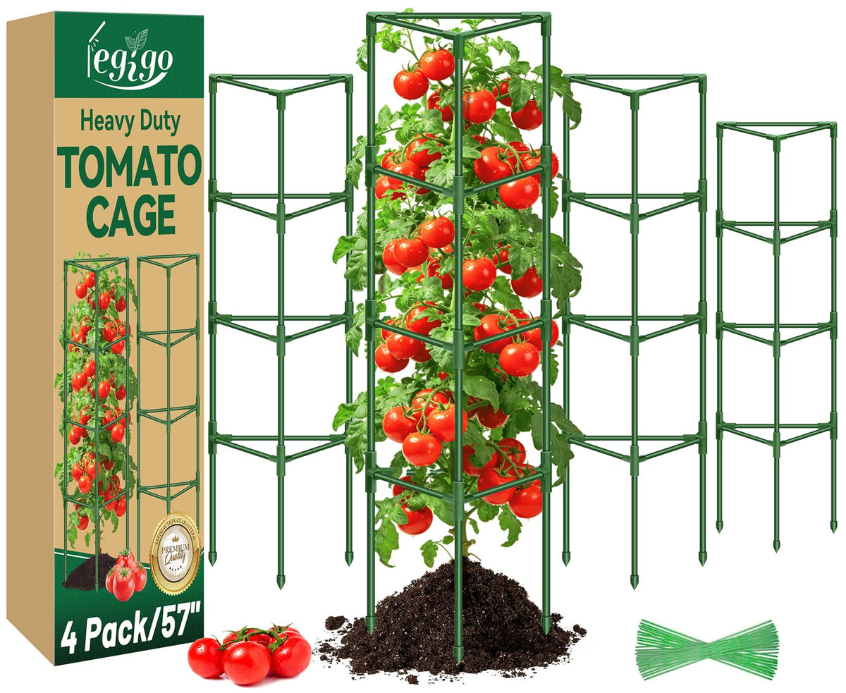 Legigo front pack view showing four assembled cages and components, clear organization benefit