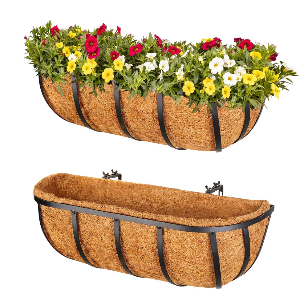 Legigo front view of 16-inch window box showing clean lines and storage capacity