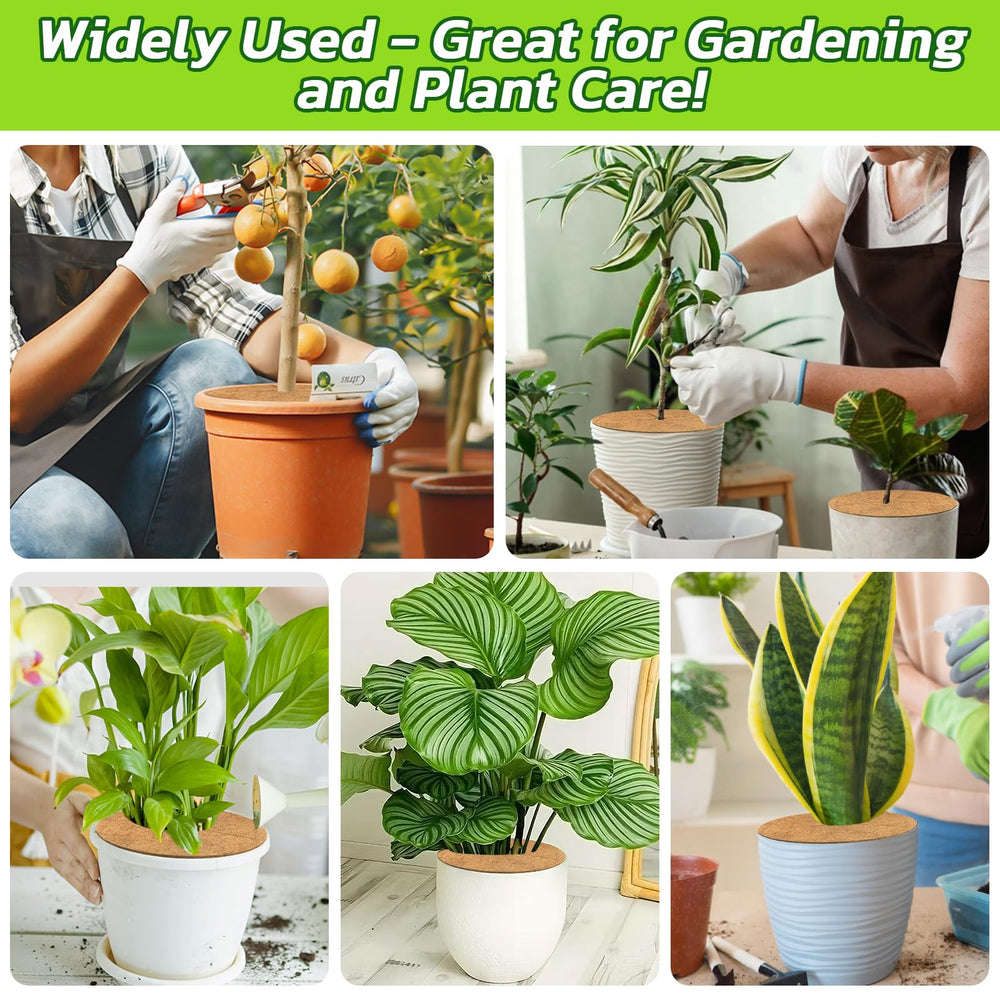 Legigo garden lifestyle scene with rings on pots for tidy aesthetic benefit