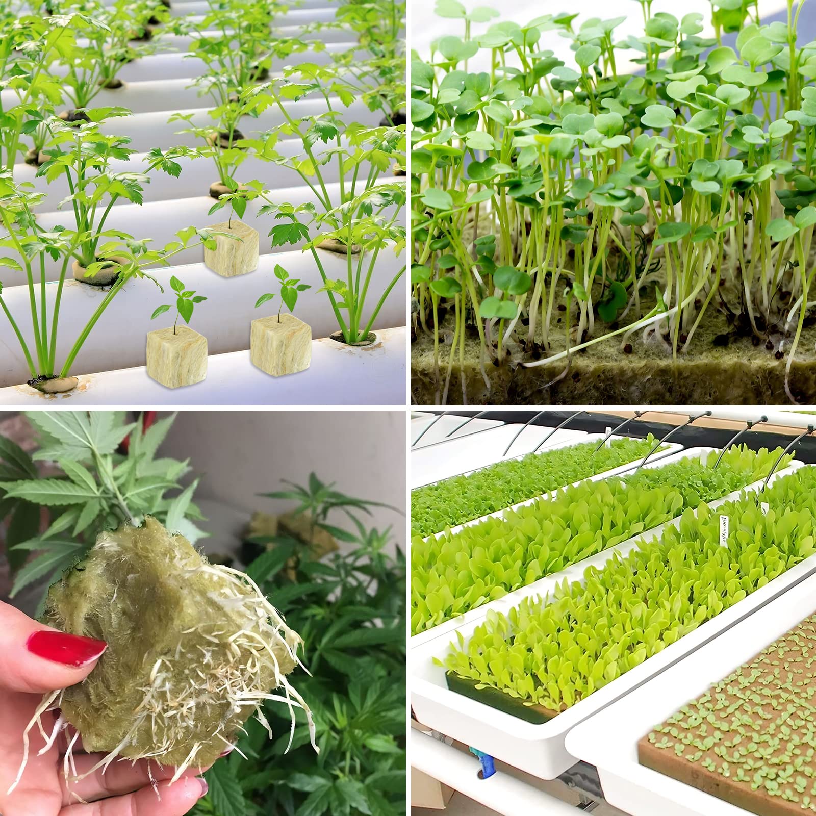 Legigo plugs installed in vertical hydroponic tower showing space-efficient cultivation advantage