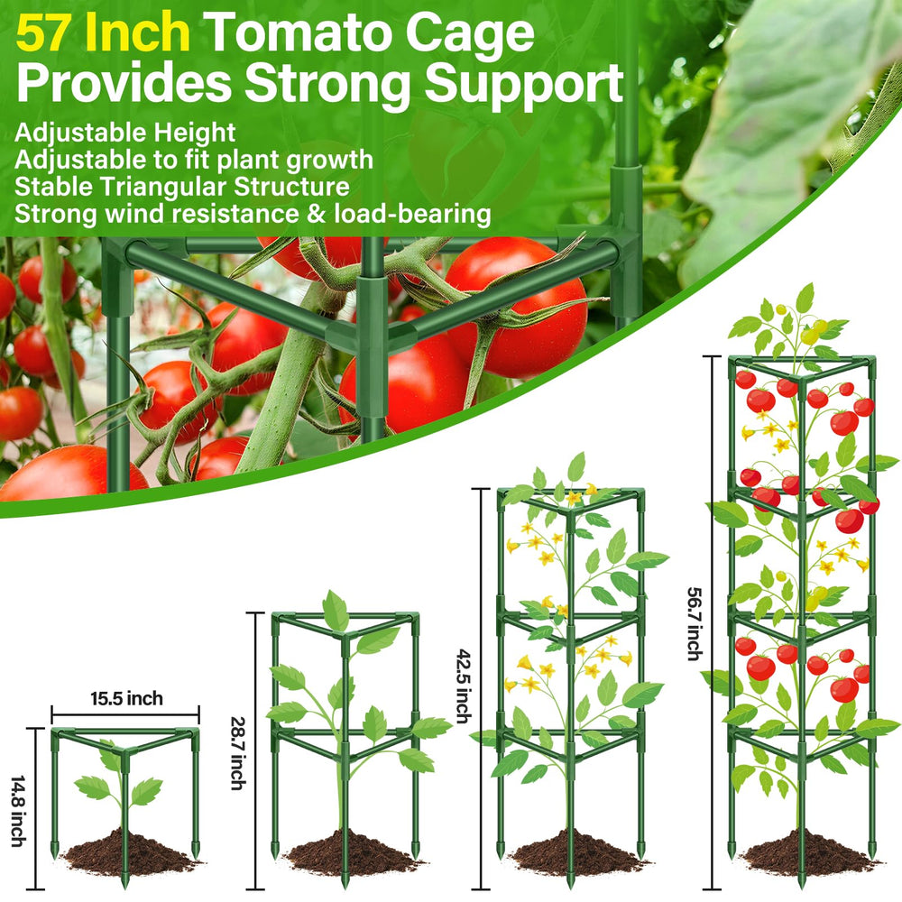 Legigo pointed stake pushed into garden soil illustrating firm anchoring and stability benefit