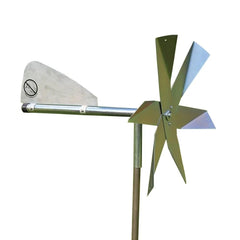 Lehman's windmill front view showing complete unit and durable finish