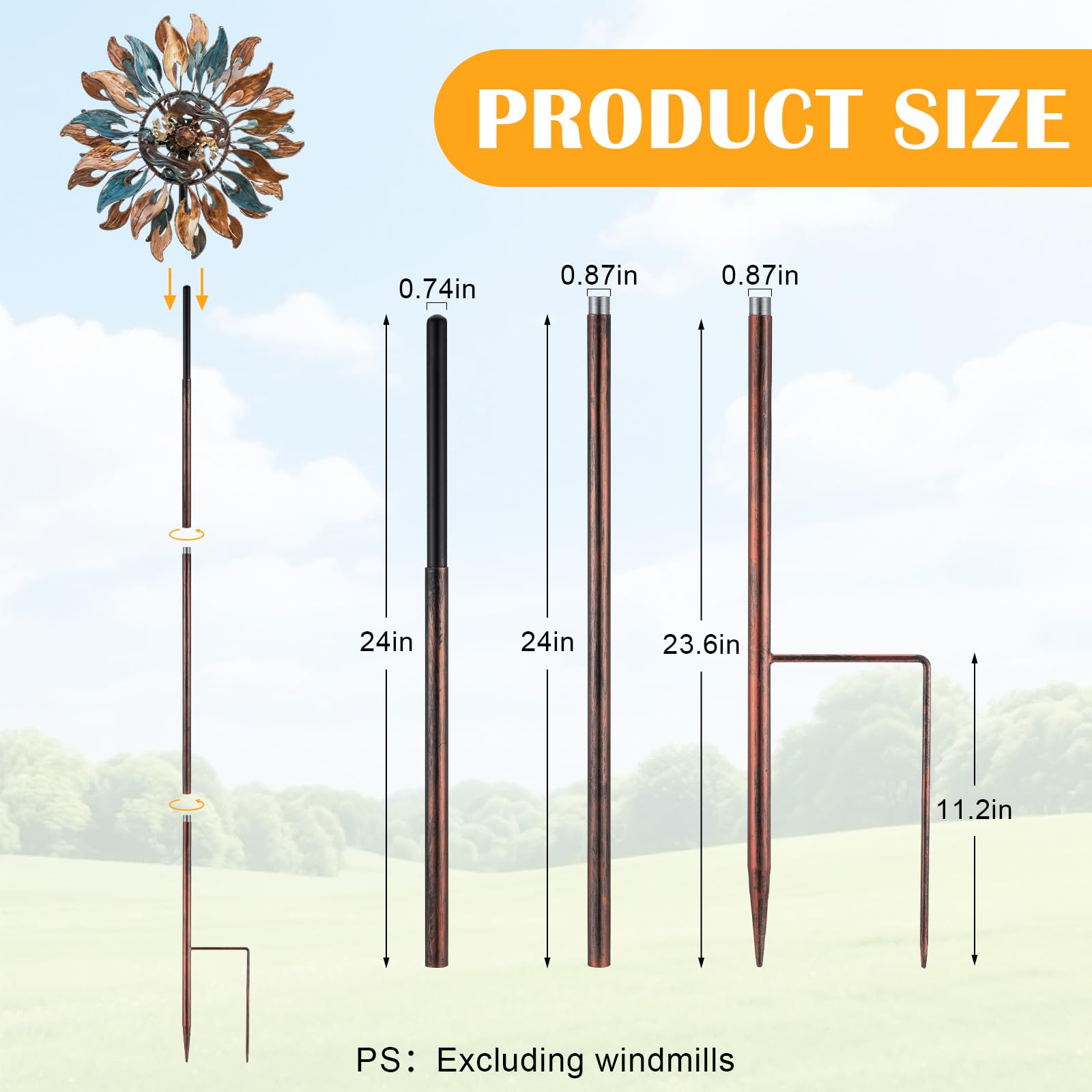 LEIFIDE copper pole join detail highlighting solid welds and secure connections