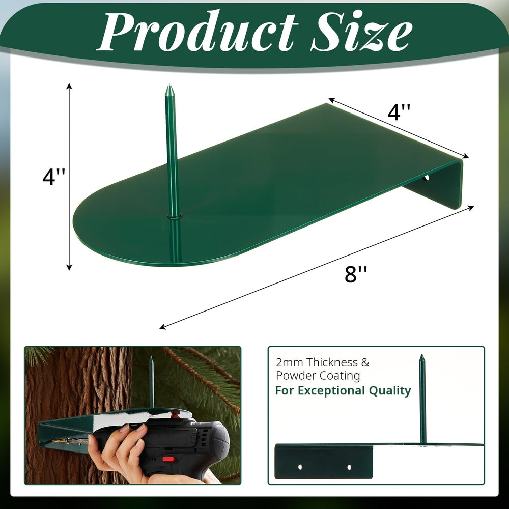 LEIFIDE mounted on tree trunk showing easy installation and viewing benefit
