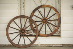 Leigh Country close-up of pine grain and rich walnut finish, highlights authentic texture and warmth