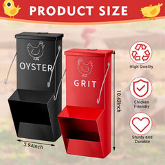 Leinuosen top lid detail open for refill protecting feed from moisture — easy refill benefit