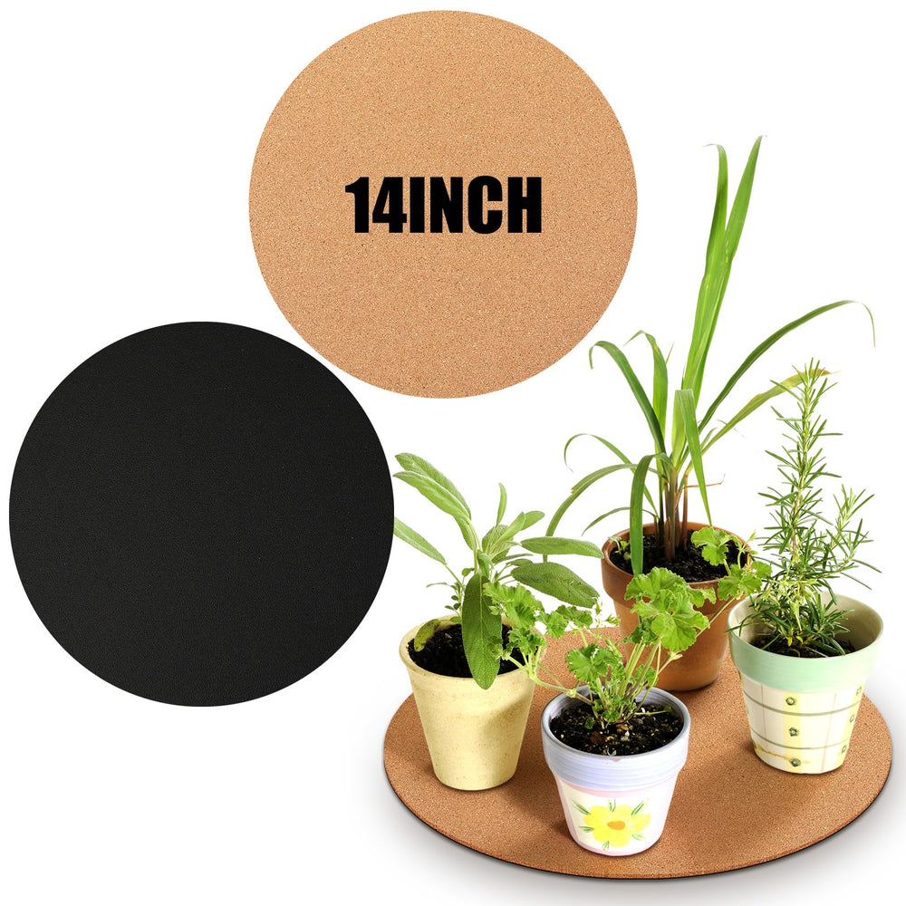 Leinuosen front packaging showing two cork plant mats and protective benefits