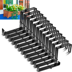 Leinuosen front view brackets on rail showing stable support and tidy display