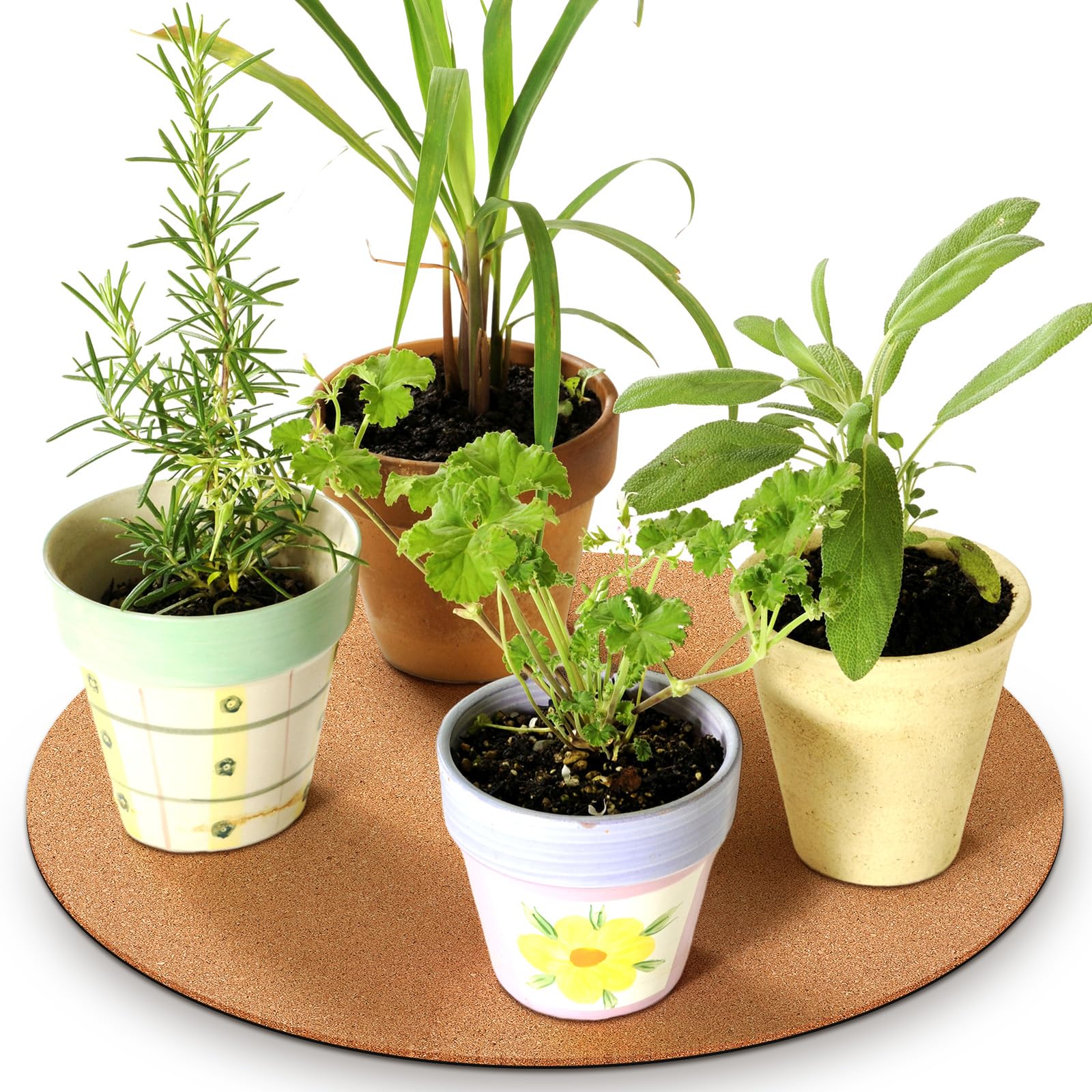 Leinuosen used in living room plant display adding warmth and furniture protection