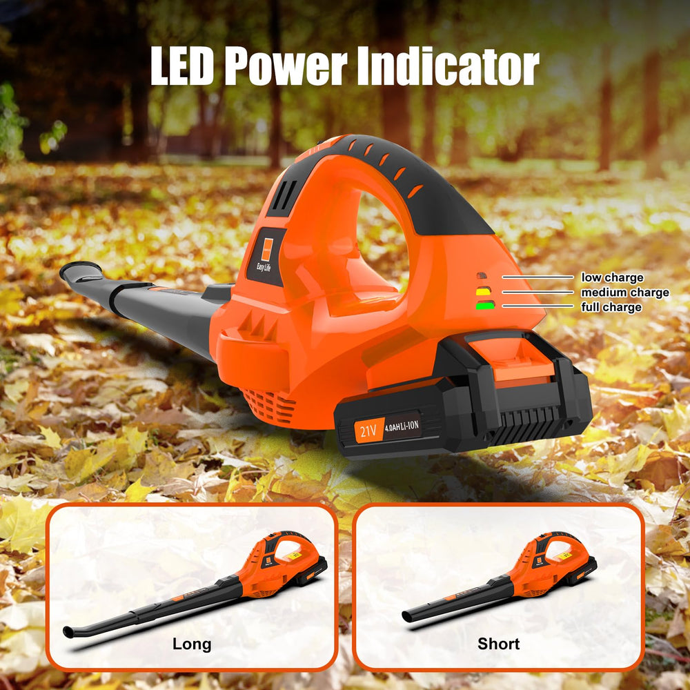 Leisch Life 4.0Ah battery and fast charger displayed for rapid recharge benefit