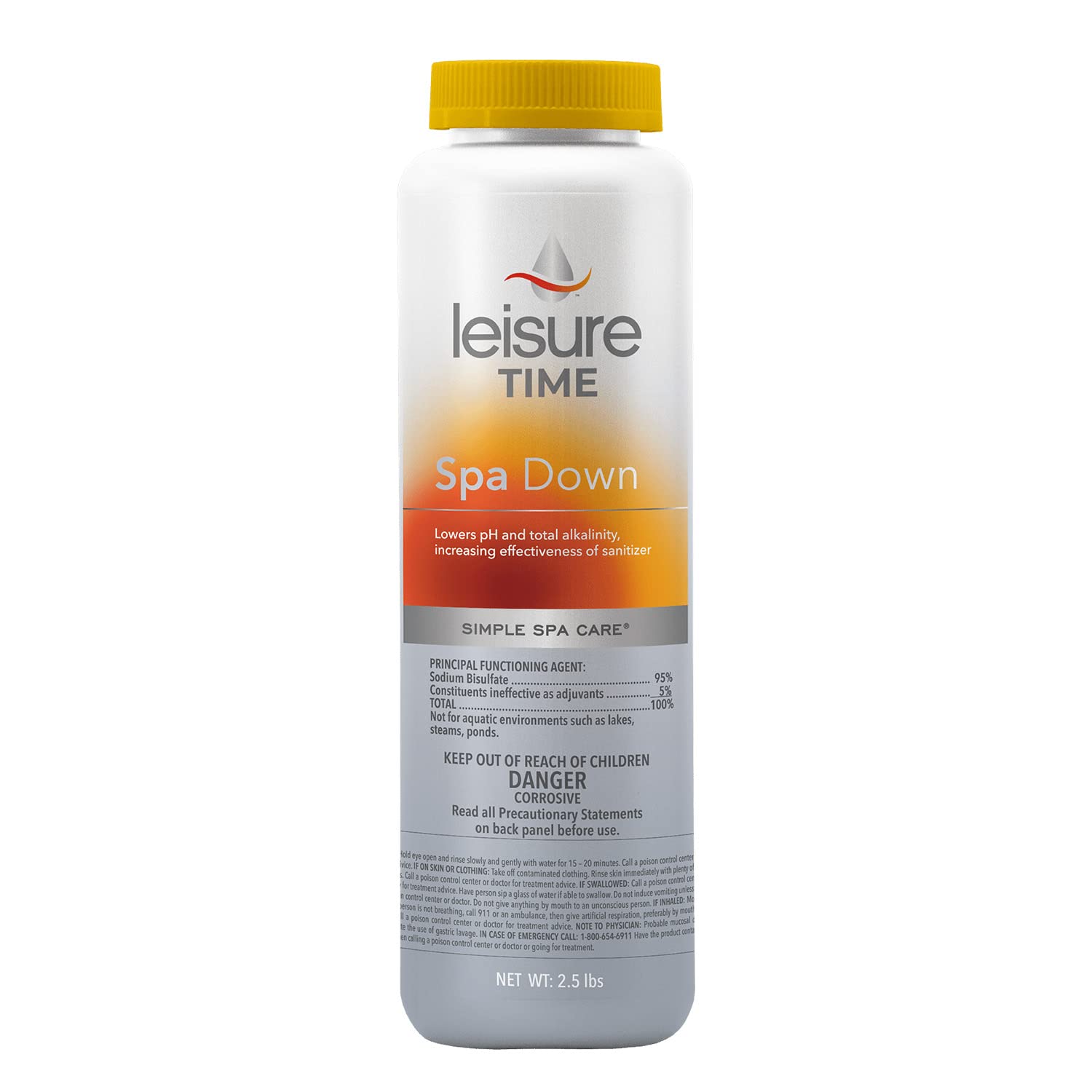Leisure Time granular texture close-up illustrating easy dissolving benefit