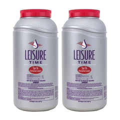 Leisure Time front packaging showing granules and clear spa benefit